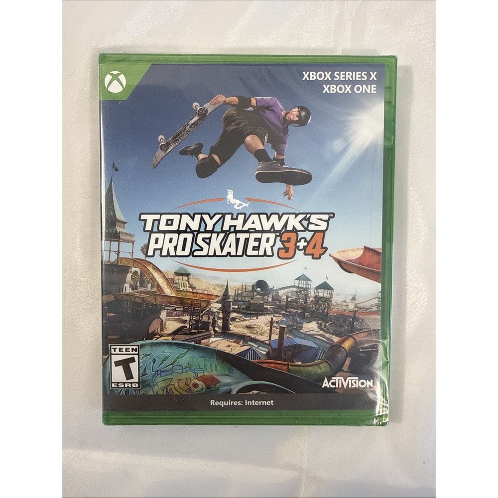 Tony Hawk's Pro Skater 3+4 Xbox One Series X - NEW FACTORY SEALED